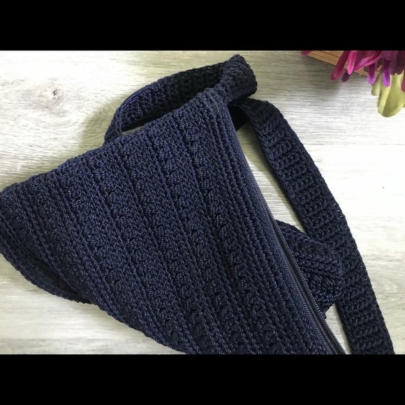 The Sak Navy Crotchet Purse - Picture 6 of 6